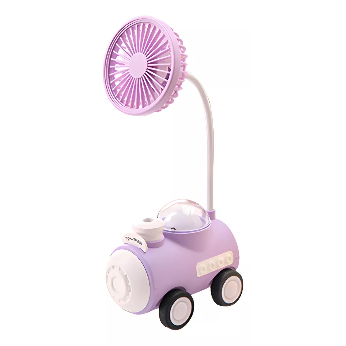 Vista 8 de Ventilador Escritorio 3 En 1 Recargable